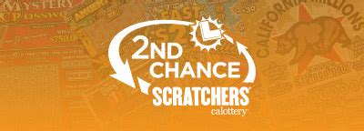 ca lottery 2nd chance